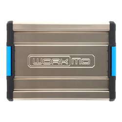 Gedore Werkzeugbox WorkMo B2, 4 Schubladen, 1 Fach, Plastik/Alu, mit Zubehör abschließbar, leer, Werkzeug-Mobil 1110 WM-24