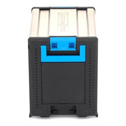 Gedore Werkzeugbox WorkMo B2, 4 Schubladen, 1 Fach, Plastik/Alu, mit Zubehör abschließbar, leer, Werkzeug-Mobil 1110 WM-24