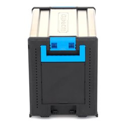 Gedore Werkzeugbox WorkMo B2, 4 Schubladen, 1 Fach, Plastik/Alu, mit Zubehör abschließbar, leer, Werkzeug-Mobil 1110 WM-24