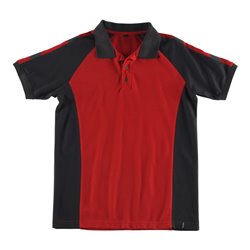 Mascot Polo-Shirt Bottrop rot/schwarz Größe XS