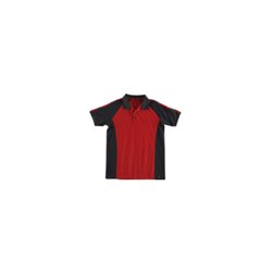 Mascot Polo-Shirt Bottrop rot/schwarz Größe M