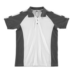 Mascot Polo-Shirt Bottrop weiß/dunkelanthrazit Größe XS
