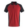 Mascot Polo-Shirt Bottrop rot/schwarz Größe L