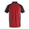 Mascot Polo-Shirt Bottrop rot/schwarz Größe 2XL
