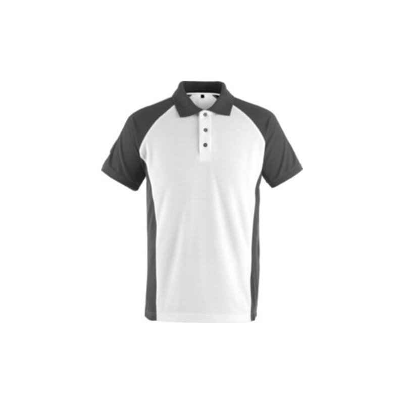 Mascot Polo-Shirt Bottrop weiß/dunkelanthrazit Größe L