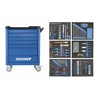 Gedore Werkzeugwagen WSL-L-TS-190 mit 190-teilig Werkzeugsortiment