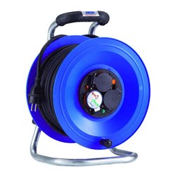 HEDI Kunststoff-Kabeltrommel Professional, 40 m H07RN-F 3G1,5, IP 44