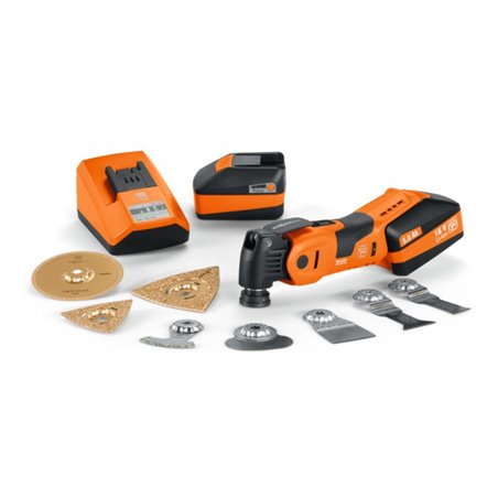 Fein Akku-Oszillierer AFSC 18 QSL Profi-Set Fliesen-/Badsanierung