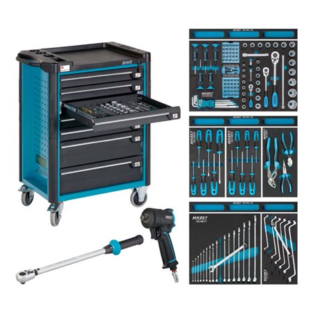 HAZET Werkstattwagen Assistent mit Sortiment 179-7/145