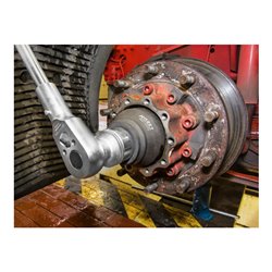 HAZET Nkw Zapfenschlüssel-Satz für Hinterachse MAN 4937-111/2 Vierkant hohl 25 mm (1 Zoll) Anzahl Werkzeuge: 2