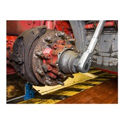 HAZET Nkw Zapfenschlüssel-Satz für Hinterachse MAN 4937-111/2 Vierkant hohl 25 mm (1 Zoll) Anzahl Werkzeuge: 2