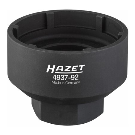 HAZET Nkw Zapfenschlüssel für Vorderachse MAN 4937-92 Vierkant hohl 20 mm (3/4 Zoll)