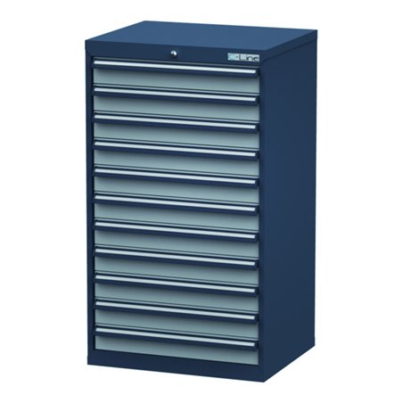 Simplaflex Schubladenschrank, Schubladen: 11x100, BxTxH 700x575x1220 mm