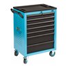 HAZET Werkstattwagen Assistent 178N-7 Schubladen flach: 5 x 80 x 527 x 348 mm Schubladen hoch: 2 x 165 x 527 x 348 mm