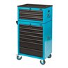 HAZET Werkstattwagen Assistent 178N-10 Schubladen flach: 8 x 80 x 527 x 348 mm Schubladen hoch: 2 x 165 x 527 x 348 mm