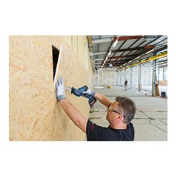 Bosch Akku-Säbelsäge GSA 18 V-LI C Solo Version mit L-BOXX