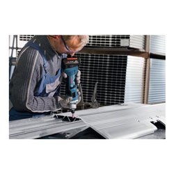 Bosch Akku-Geradschleifer GGS 18 V-LI mit 1 x 5,0 Ah Li-Ion Akku L-BOXX