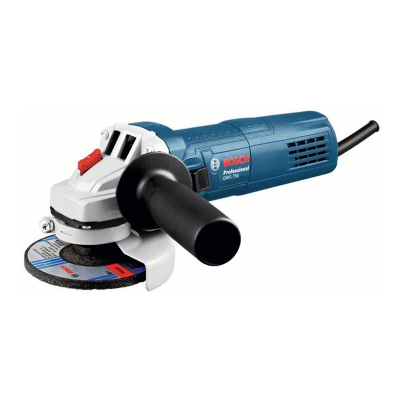 Bosch Power Tools Winkelschleifer 125mm, Karton GWS 750 (125 mm)