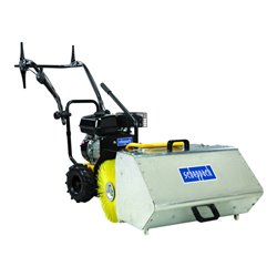 Scheppach Set-Kehrmaschine SC2400p/Schneeschild/Behälter