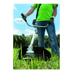 Scheppach Benzin-Motorsense 32,6 cc 1,22 PS 2in1 inkl. 2 Weiteren Fadenspulen & Schultergurt