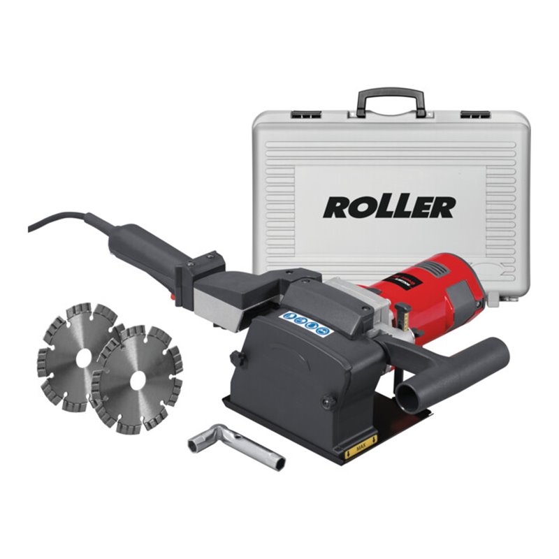 Roller Mauerschlitzgerät Groove 125 Aktion-Set