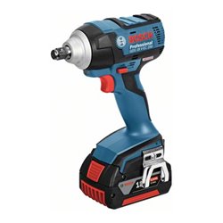 Bosch Akku-Drehschlagschrauber GDS 18 V-EC 250 mit 2 x 5,0 Ah Li-Ion Akku L-BOXX