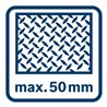 Bosch Akku-Kreissäge GKM 18 V-LI, mit 2 x 5,0 Ah Li-Ion Akku, L-BOXX