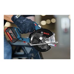 Bosch Akku-Kreissäge GKM 18 V-LI, mit 2 x 5,0 Ah Li-Ion Akku, L-BOXX