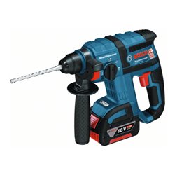 Bosch Akku-Bohrhammer mit SDS plus GBH 18 V-EC mit 2 x 5,0 Ah Li-Ion Akku L-BOXX
