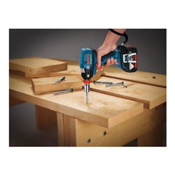 Bosch Akku-Drehschlagschrauber GDX 18 V-EC, mit 2 x 5,0 Ah Li-Ion Akku, L-BOXX