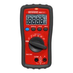 BENNING Multimeter MM 5-1 0,0001-600 V AC/DC Spannungs/Durchgangsprüf.