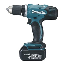 Makita Akku-Bohrschrauber DDF453RFE3 Set mit 3 Akkus 3.0 Ah BL1830