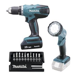 Makita Akku-Bohrschrauber DF457DWLX1