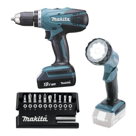 Makita Akku-Bohrschrauber DF457DWLX1