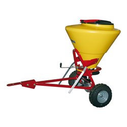 CEMO Streuwagen SW130 mit Alugetriebe für große Streuflächen