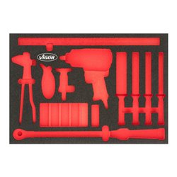 VIGOR Weichschaum-Einlage, leer V4754