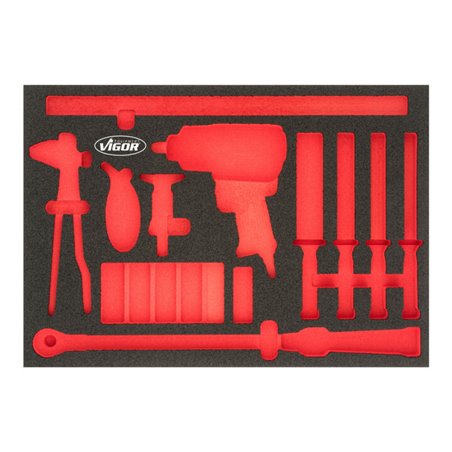 VIGOR Weichschaum-Einlage, leer V4754