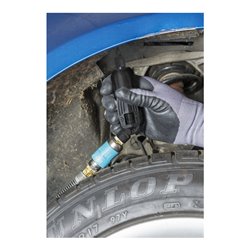 HAZET Schlagschraubendreher 9010T Lösemoment maximal: 108 Nm Vierkant massiv 6,3 mm (1/4 Zoll) Hochleistungs-Stift-Schlagwerk