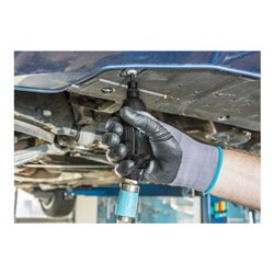 HAZET Schlagschraubendreher 9010T Lösemoment maximal: 108 Nm Vierkant massiv 6,3 mm (1/4 Zoll) Hochleistungs-Stift-Schlagwerk