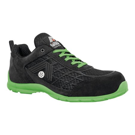 Aimont Sicherheitsschuh Green Gr.40 schwarz/grün Leder S1P SRC EN20345