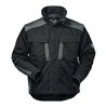 Canvas Outdoorjacke 2 in 1 Basel Gr. XL schwarz/grau 65% PES/35% CO Feldtmann