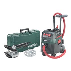 Metabo Renovierungsschleifer RS 14-125 + Allessauger ASR 35 M ACP Set Kunststoffkoffer