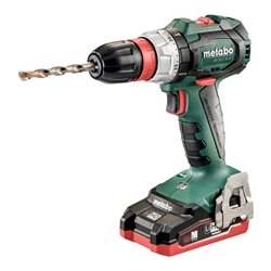 Metabo Akku-Bohrschrauber BS 18 LT BL Q Kunststoffkoffer 2x18V/3.1Ah Li-Ion + ASC 30-36 V