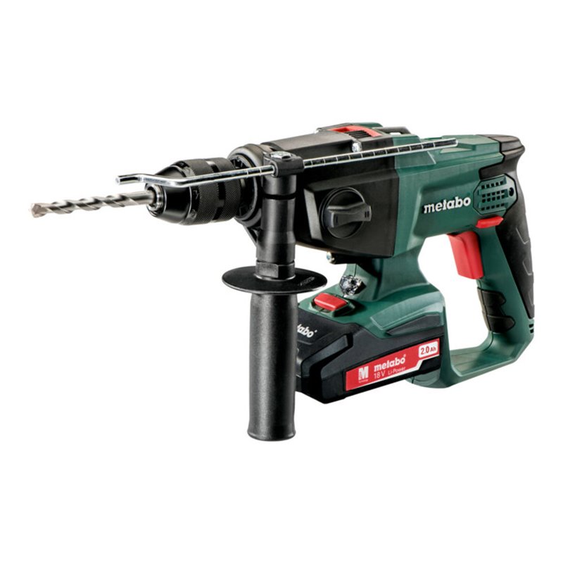 Metabo Akku-Schlagbohrmaschine SBE 18 LTX Kunststoffkoffer 18V 2x2Ah Li-Ion + ASC 55