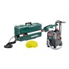 Metabo Set Langhalsschleifer LSV 5-225 Comfort + Allessauger ASR 35 L ACP mit 25 Haftschleifblättern P 120 Kunststoffkoffer