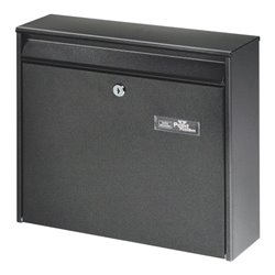 Burg-Wächter Briefkasten Mail H.322mm B.362mm T.100mm silber STA DIN C4