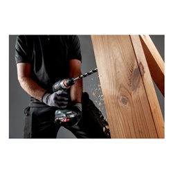 Metabo Akku-Bohrschrauber BS 18 LT BL Q Kunststoffkoffer 18V 2x2Ah Li-Ion + ASC 55