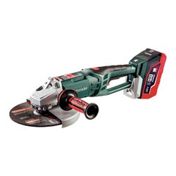 Metabo Akku-Winkelschleifer WPB 36 LTX BL 230 Kunststoffkoffer 36V 2x6.2Ah LiHD + ASC Ultra