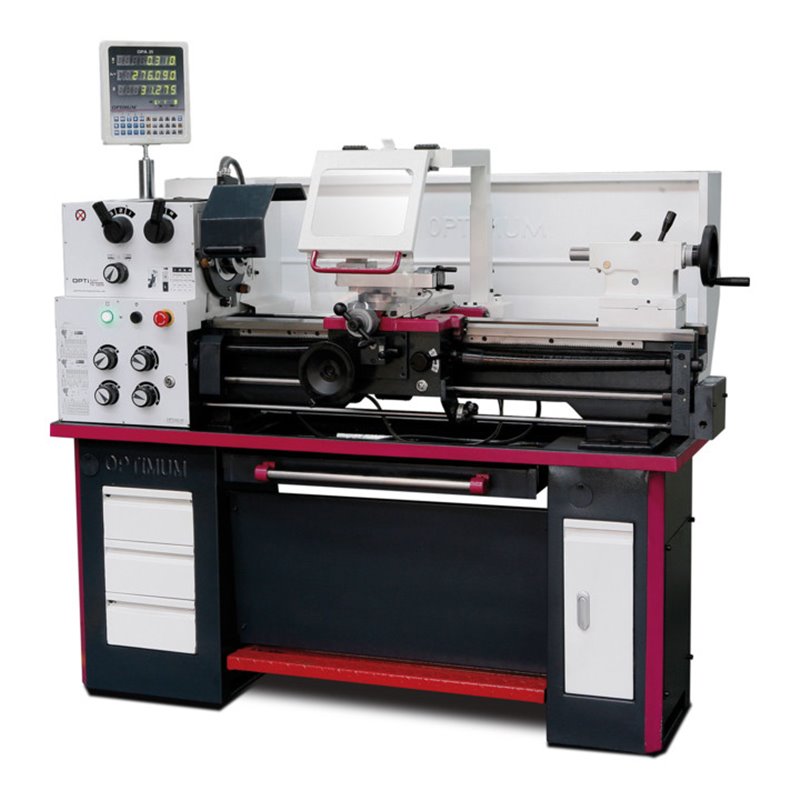 Optimum Leit- und Zugspindel-Drehmaschine OPTIturn TH 3309D