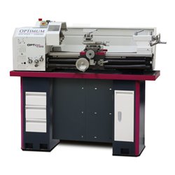 Optimum Leit- und Zugspindel-Drehmaschine OPTIturn TU 3008